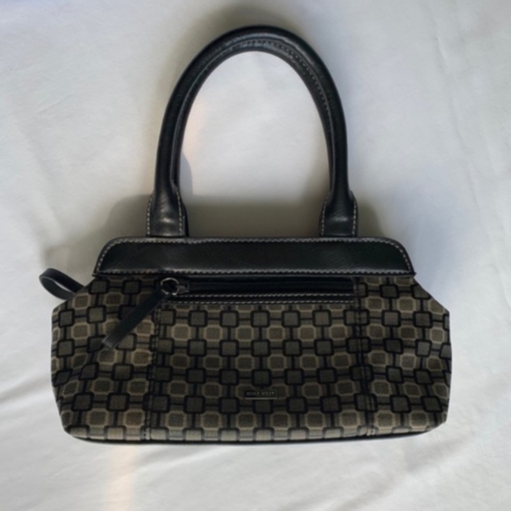 Nine West small black and gray purse/bag